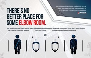 Social Distancing Elbow Room