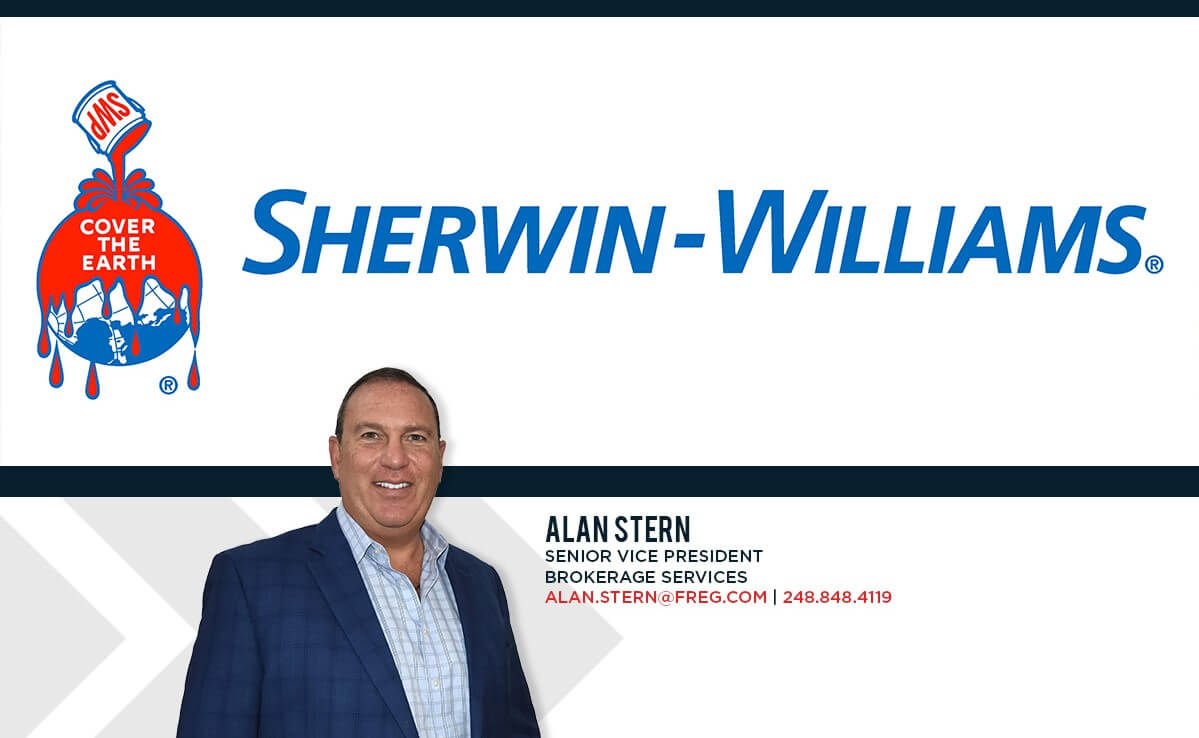 Friedman Real Estate’s Alan Stern Leases Four SherwinWilliams Retail