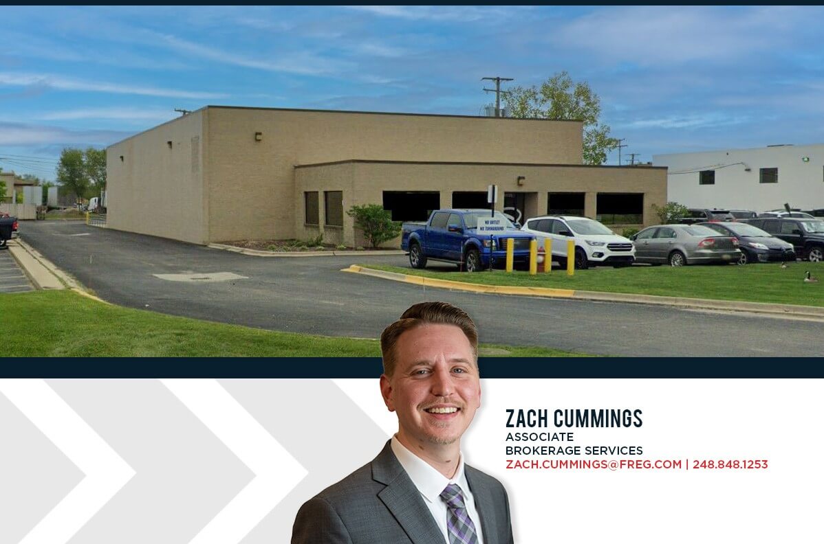 Friedman Real Estate’s Zach Cummings Leases a 12,000 SF Industrial